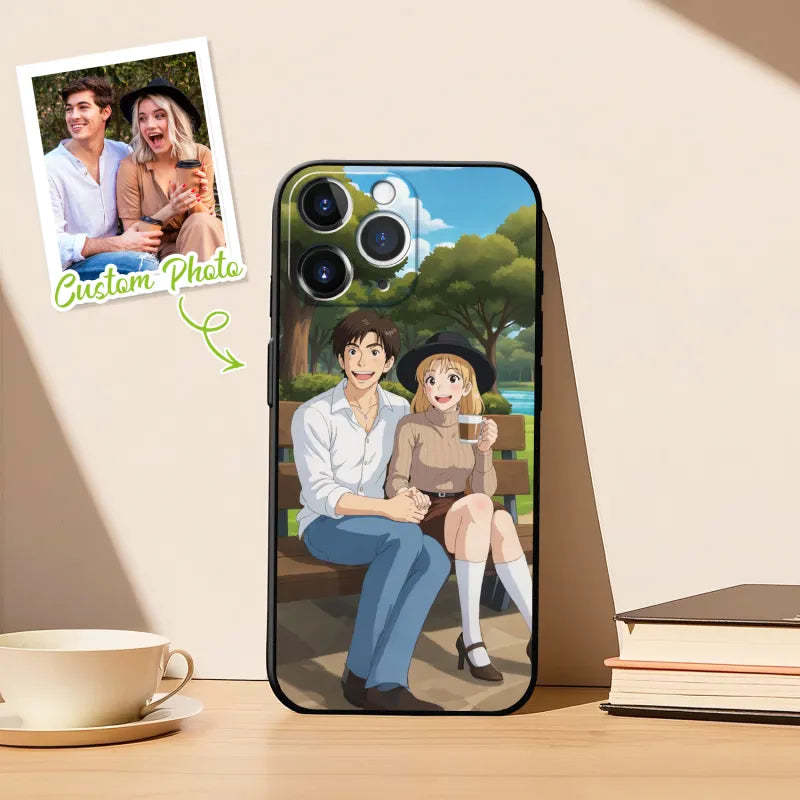 Custom Photo Phone Case Anime Portrait Personalized Phone Case A Variety of Cartoon Style